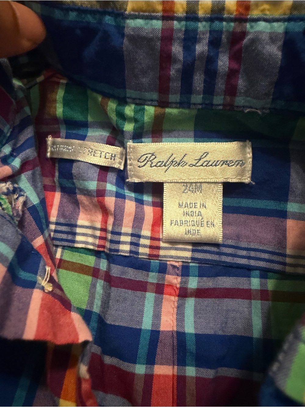 24m Ralph Lauren button down - Picture 3 of 4